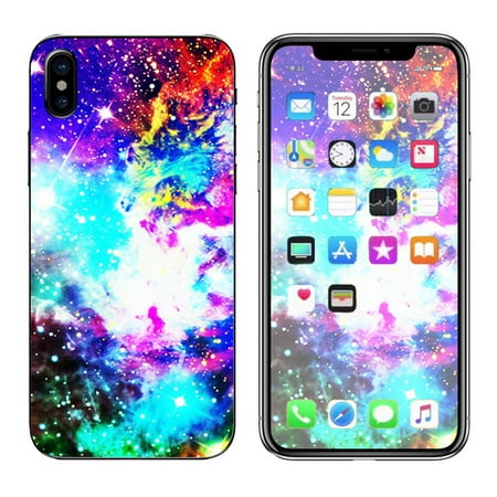 Skin Decal For Apple Iphone X 10 Galaxy Solar System