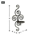 Gallery Of Light Scrollwork Candle Sconces