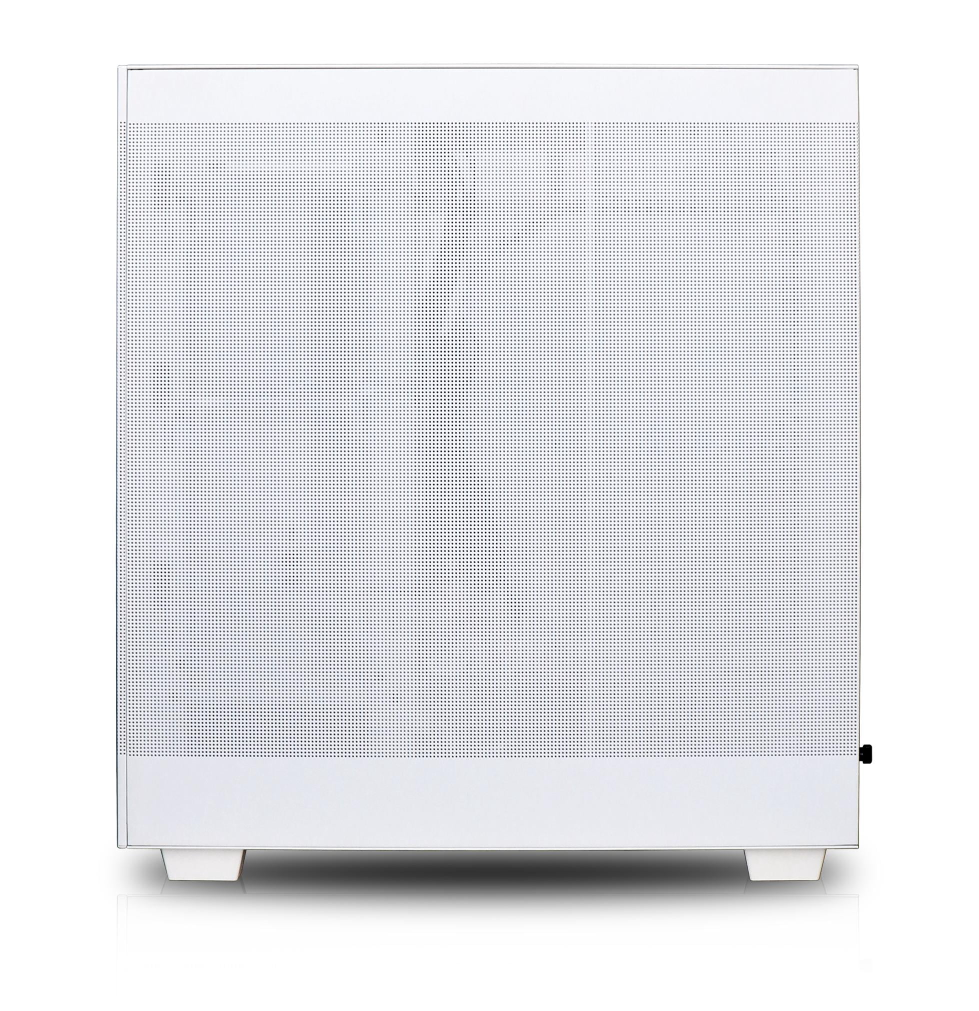 Rosewill Helium Flow White Mid Tower Computer Gaming Case, Mesh Panel, ATX, Tool-less, High-Airflow, 1x 120mm PWM Fan