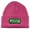 Hot Pink, variant on Gravity Threads USA Smile Face Patch Cuffed Beanie - Black