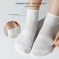 thumbnail image 2 of Honeysea Ankle Socks Women's Men Athletic Thick Cushioned Running Hiking Crew Low Cut 7-Pairs, 2 of 7