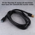 thumbnail image 4 of M22 Black Female Jet Wash Extension Female Pressure Washer Hose Tool 15M, 4 of 7