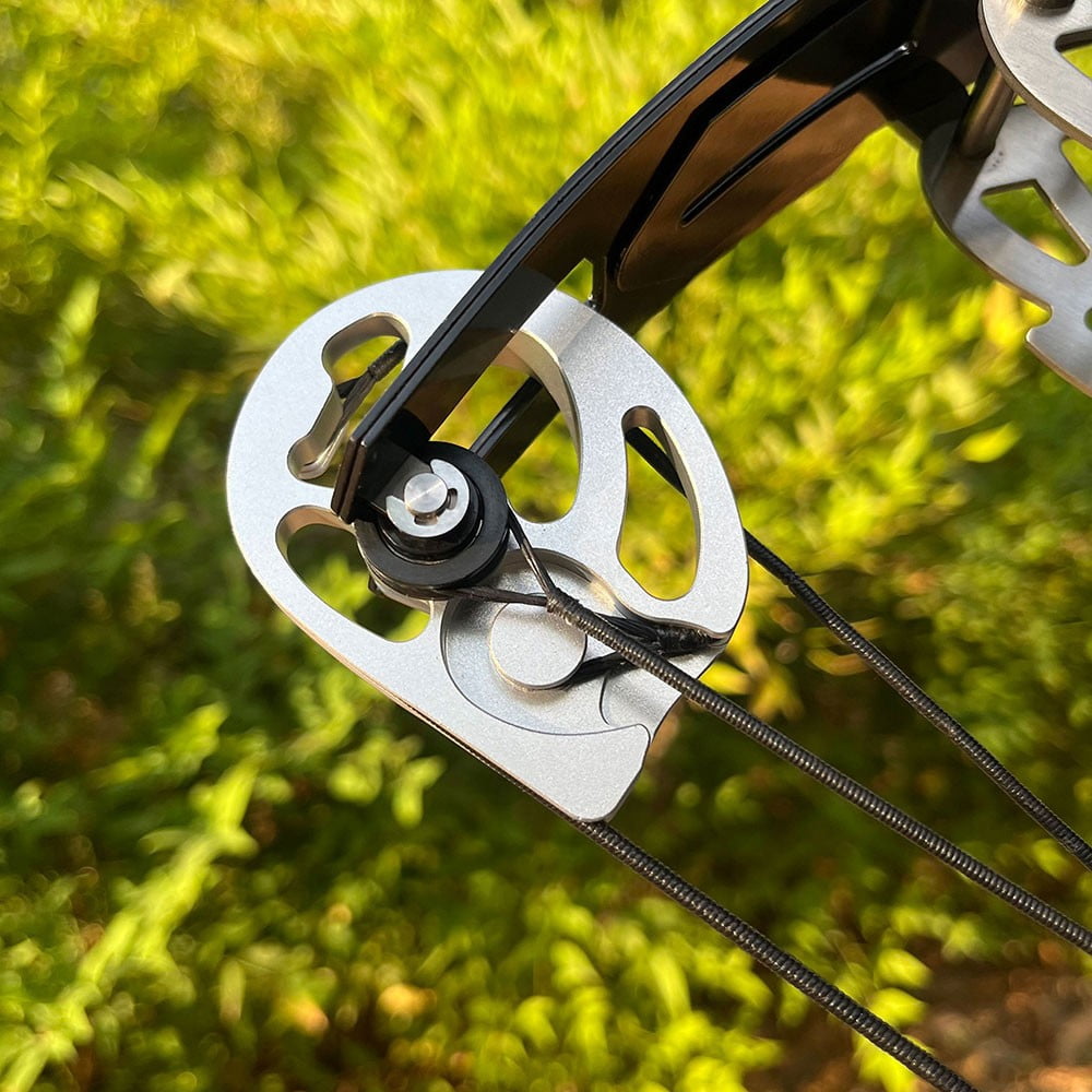 SURWOLF Metal Short Axis 15-32lbs 13" Mini Compound Arrow Set Bow Hunting Shoot RH/LH