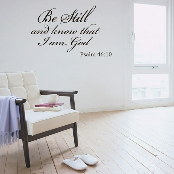 LOLIPPYY Word Stickers Vinyl Wall Decal Black PVC Homeowners Living Room 1Pack