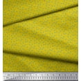 thumbnail image 2 of Soimoi polyester Crepe Fabric Artistic Leaves Decor Fabric Printed Yard 52 Inch Wide, 2 of 5