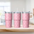 thumbnail image 2 of Flamingo Coffee Cup with Handle 20OZ Stainless Steel Insulated Tumbler Mug Leak Resistant Double Wall Vacuum Keeps Drinks Hot Cold Gifts for Women Girls on Birthday Christmas Summer, 2 of 6