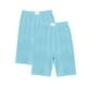 thumbnail image 4 of Odeerbi 3-14 Años Niñas 2 Pcs Pantalones Cortos de Bicicleta de Algodón Seguridad de Bajo Vestido Pantalones Cortos de Deslizamiento Pantalones Cortos de Danza de Encaje de Yoga Corta, 4 of 5