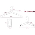 thumbnail image 4 of Percha de viaje plegable de metal resistente para ropa mojada, portátil, ahorro de espacio, accesorios de viaje, camping, crucero, hotel (3 piezas, dorado) JAMW Sencillez, 4 of 5