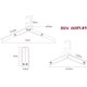 thumbnail image 4 of ER Percha de viaje Percha plegable de metal resistente para ropa mojada Portab Excelente Rendimiento, 4 of 5