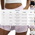 thumbnail image 3 of Stamzod Yoga Workout Shorts Women Solid Drawstring Athletic Shorts Breathable Sports Running Shorts White B XL, 3 of 9