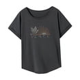 thumbnail image 4 of Camiseta para mujer, trajes de verano, camisetas suaves de verano para la playa, oficina, trabajo, regalo para mujer L, 4 of 7