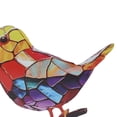 thumbnail image 3 of YAHHU Birds On Branch Desktop Ornaments Iron Double Painted Bird Colorful Figurine Tablet Home Office Decor Knick-Knacks Vivid Metal Art Gifts for Indoor Decoration 2 Birds (7.09 inches / 18.0 cm), 3 of 4