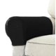 thumbnail image 2 of Funda para reposabrazos de tela elástica de spandex, funda para reposabrazos de sofá, juego de 2, protector antideslizante para muebles, fundas para sillón para sofá reclinable, 2 of 3