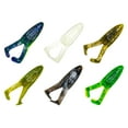 thumbnail image 1 of Charlie's Worms Hoppin' Frog Scented, Soft Bait for Freshwater and Saltwater Fishing 6pk, 1 of 1