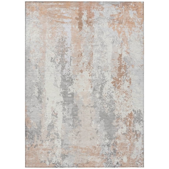 Dalyn Rugs Machine Washable Indoor/Outdoor Chantille Coral 2'6" x 3'10" Rug