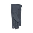 thumbnail image 2 of Time and Tru Women's Ruched Driving Gloves, Charcoal, One Size, 2 of 2