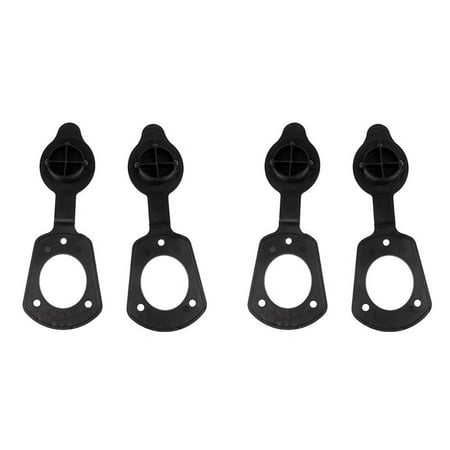 4 Pieces Fishing Rod Bracket Gasketand Gasket Kit Fit for Flush Mount Rod Holder Kayak Boat Fishing Accessory