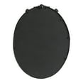 thumbnail image 5 of Kate and Laurel Arendahl Ornate Glam Oval Wall Mirror, 18 x 24, Antique Black, Beautiful Bohemian Mirror for Wall, 5 of 8