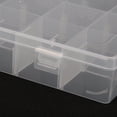 thumbnail image 6 of Sparsain 14 Compartment Adjustable Plastic Storage Box with Removable Dividers (Clear), 6 of 6