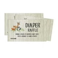 thumbnail image 2 of Inkdotpot 30Baby ShowerDiaper Raffle Ticket Lottery Insert Cards Supplies Games For Baby Shower Party Jungle Animals Bring A Pack Of Diapers To Win Favors Gifts And Prizes, 2 of 5