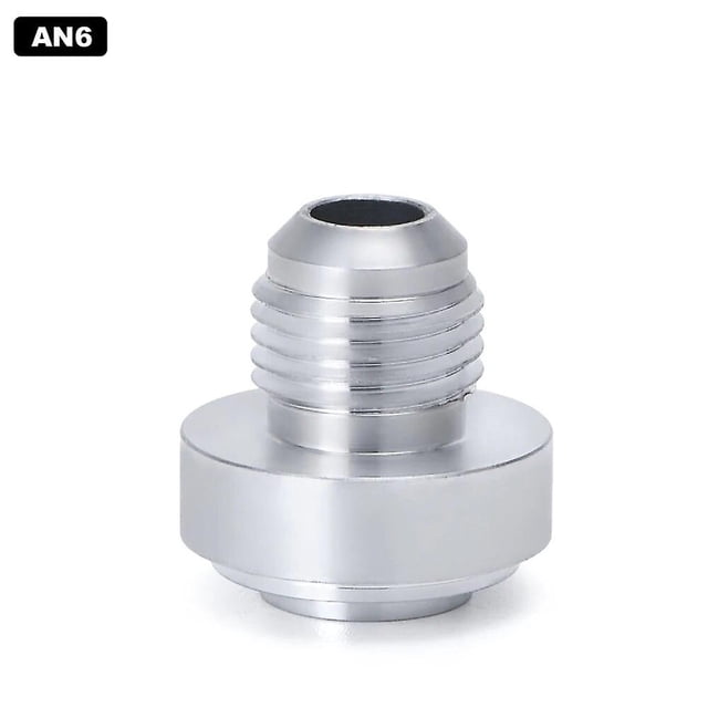 1 Top High Quality Aluminum AN4 6 8 10 12 AN Straight Male Fitting Adapter Weld Bung Nitrous Hose Fitting Silver for Oil Cooler~1256