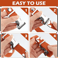 thumbnail image 2 of Drywall Tilt Straps,Adjustable Leg Straps Drywall Foot Straps Kit,Nylon Leg Retention Straps Replacement Part for Tilt,A, 2 of 7