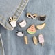 thumbnail image 4 of Guardurnaity Broches Sandía Gato Esmalte Insignias Joyería de moda Vintage Lindos coleccionables Accesorios Ropa de solapa Accesorios de disfraces xz326 Guardurnaity AP009982-02, 4 of 6