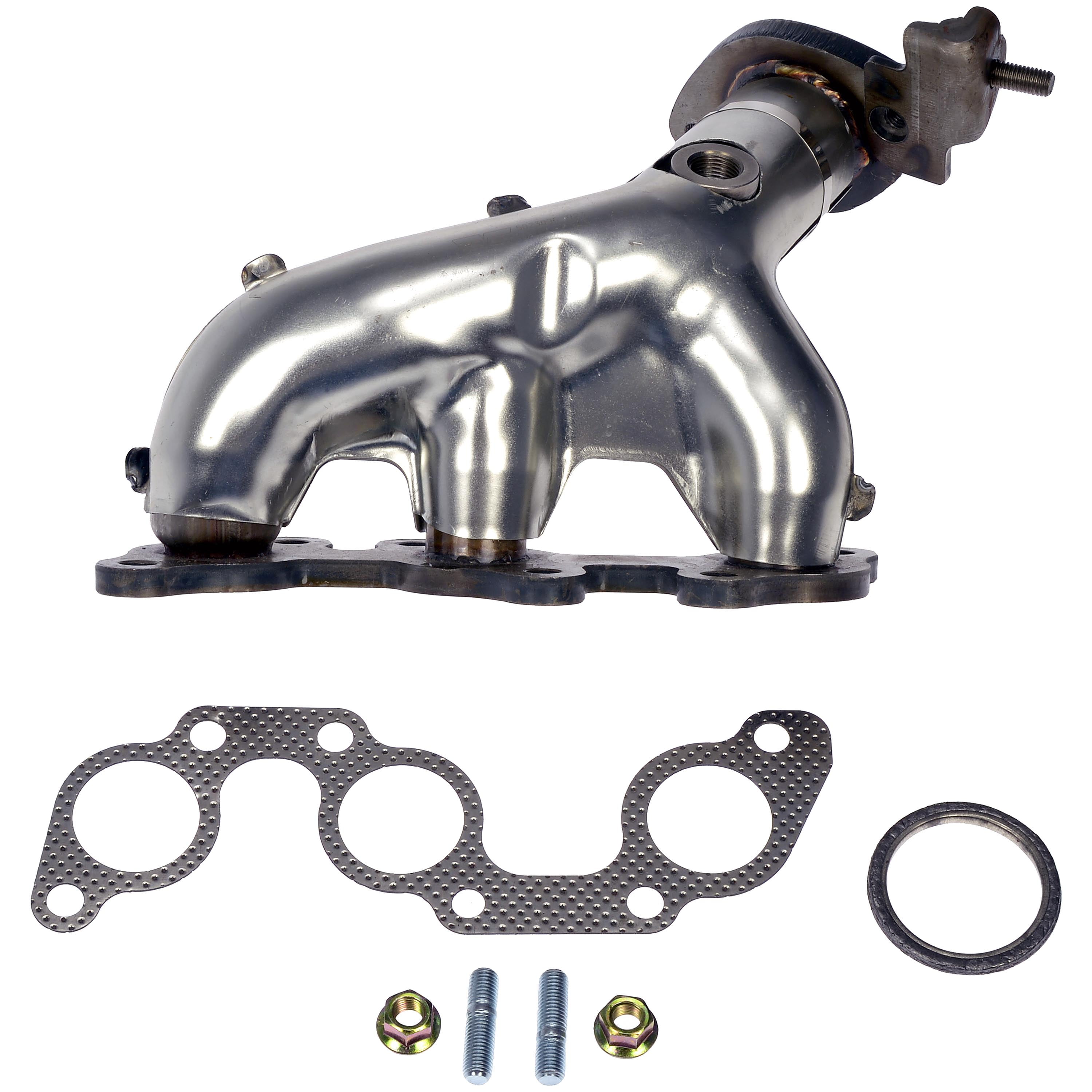 Rear Exhaust Manifold Catalytic Converter with Gasket & Hardware for Honda New 