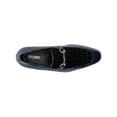 thumbnail image 4 of Stacy Adams Sprague Moc Toe Bit Slip On Shoes Navy 25732-410, 4 of 7