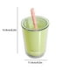 thumbnail image 3 of Vaso Térmico a Prueba De Fugas Con Pajita, Botella De Agua De Gran Capacidad, Aislamiento Al Vacío, Taza De Viaje Portátil, Tapa Fácil De Limpiar, Hidratación Para Deportes Al Aire Libre, 3 of 9