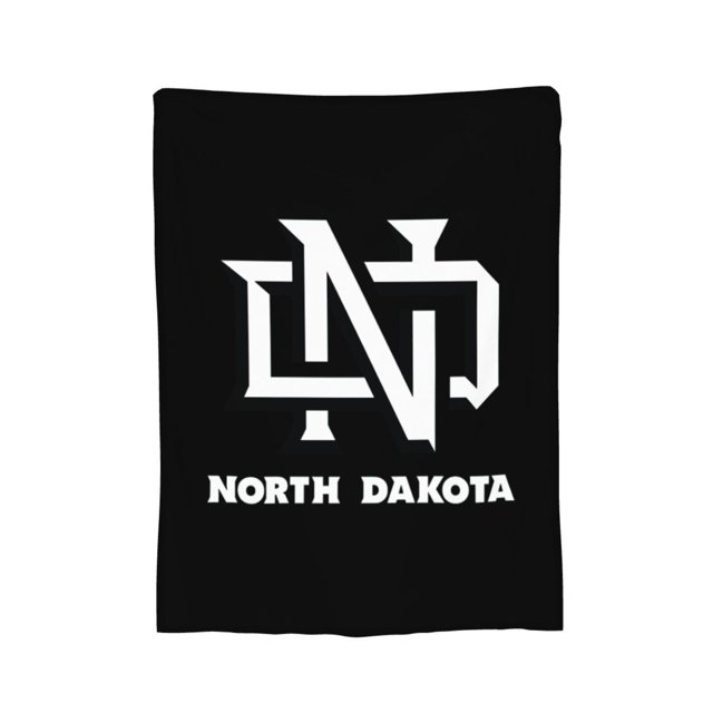 Manta de franela de hockey de los sioux combatientes de Dakota del Norte, elegante edredón para una siesta, edredón de invierno para las cuatro estaciones, edredón antimicrobiano con control de