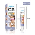 thumbnail image 4 of Xihbxyly Crema para Manchas Oscuras, Crema Iluminadora Avanzada para Axilas, Crema Hidratante para Cuello, Corrector de Tono de Piel para Rodillas y Codos, Rutina Diaria de Cuidado de La Piel, Look L, 4 of 7