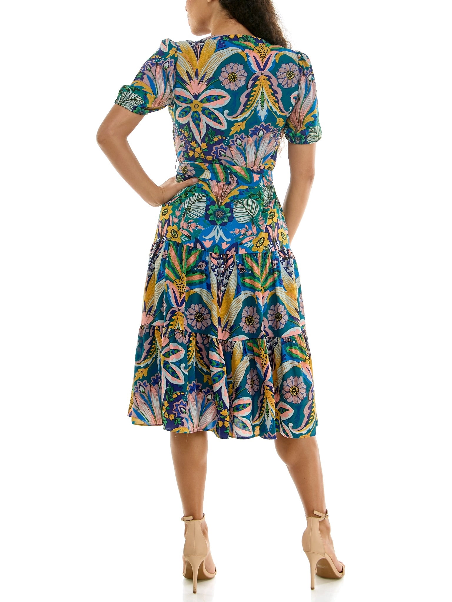 Nanette Nanette Lepore Womens Tie Waist Shirtdress