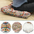 thumbnail image 5 of Patterned Mandala Cushion&nbsp;– 22x22 Inch Meditation Pillow, Exotic Cultural Mandala, Lightweight for Balcony Relaxation, 5 of 7