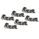 thumbnail image 4 of Rollo de cinta de camuflaje de 6 uds, tela no tejida telescópica autoadhesiva para caza, equitación, suministros al aire libre, nieve, negro, blanco, tipo 7 YUNYI BRAND  Deportes, 4 of 8