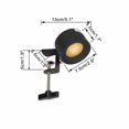 thumbnail image 2 of KAYYELAMP Touch Switch On/Off Clip Light Rechargeable Spotlight Dimmable Adjusted Angle Magnetic 360º Rotated Wall Light for Rental House Home Counter Billboard, 2 of 6