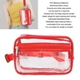 thumbnail image 3 of Clear Sling Bag, Waterproof Large Capacity Adjustable Strap Transparent PVC Chest Waist Pack For Sports Travel, 3 of 8