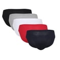 thumbnail image 2 of TOM TAILOR Men's Brief, paquete de 5 - Mini Brief, Básico, simple Azul/Blanco/Rojo L (Large), 2 of 5