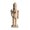 C, variant on Ruanlalo 18CM Christmas Wooden Unfinished Nutcracker Figurine DIY Blank Unpainted Soldier Figure Festival Holiday Party Ornament Decoration