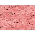 thumbnail image 1 of Ahgly Company Indoor Rectangle Patterned Pastel Pink Area Rugs, 8' x 10', 1 of 1