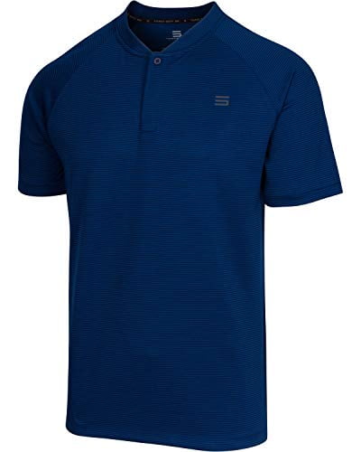 collarless golf polo