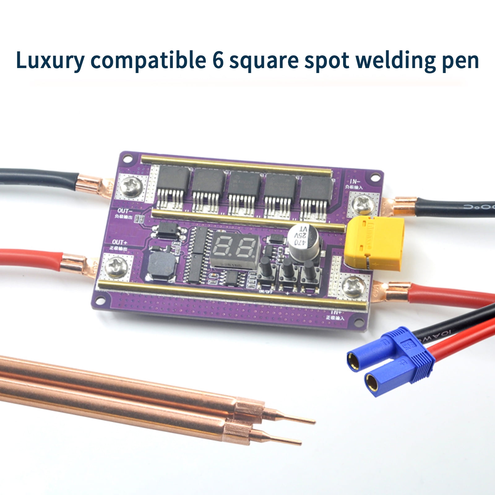 Spot Welder Kit 99 Gears Of Adjustable Mini Spots Welding Machine Control Board