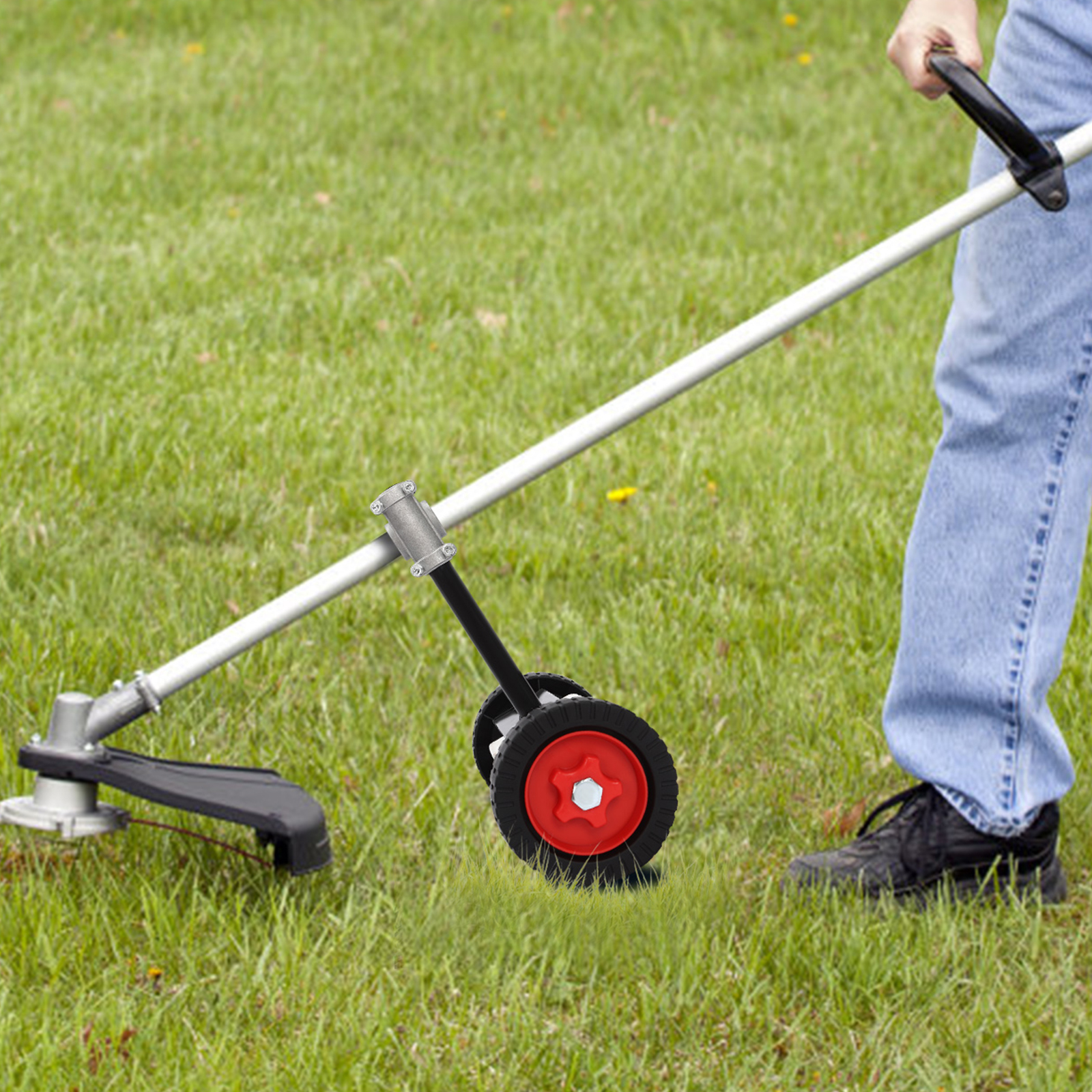 Lawn Mower Replacement Parts, T-Shaped Support, Corrosion-Resistant, Relieves Mowing Pressure, Easy to Clean & Install, Long-Lasting