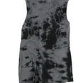 thumbnail image 2 of Hometown Heroes Womens Flash Tie-Dye Muscle Tank Top, Grey, X-Small, 2 of 2