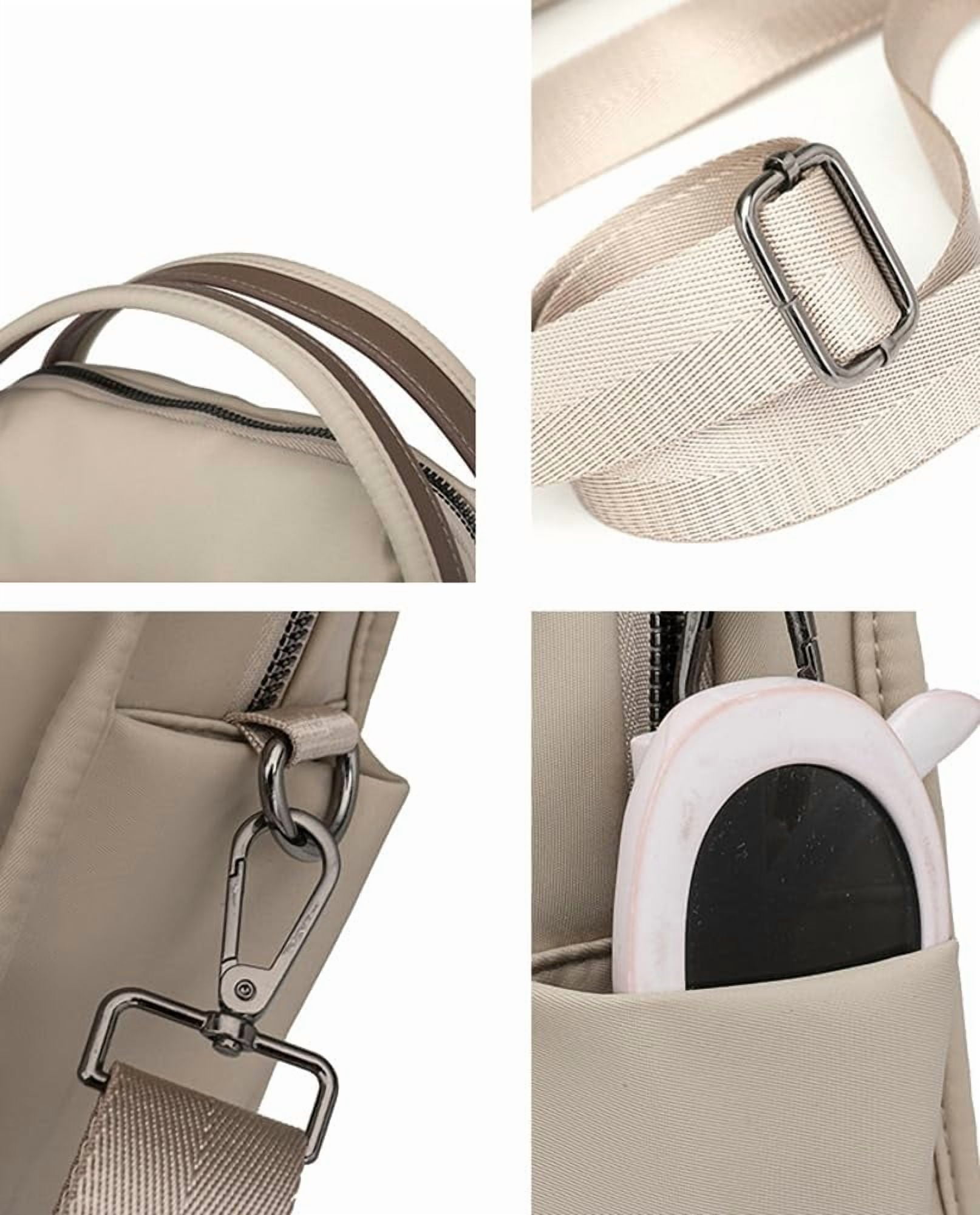 Nylon Crossbody Bags for Women Casual Shoulder Bag Lightweight Handbags Wallets Purses for Work Travel Sports