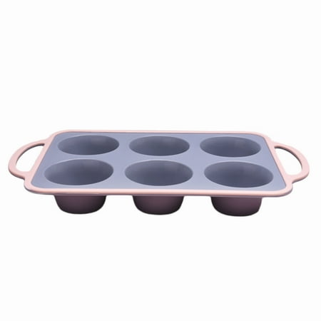 

6 Grid Silicone Baking Mold Non Stick Microwave Mold Tray for Kitchen Accessories