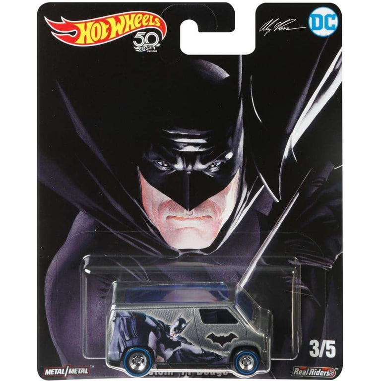 Hot Wheels 1/64 Batman Custom Ford Transit Connect - Modèle Loose Beige - Neuf