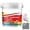 Gray A, variant on Self Leveling Epoxy Floor Paint, 1kg Epoxy Colored Sand Coating for Concrete Garage Basement, Textured Finish Resin Paint