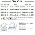 thumbnail image 2 of Winter Savings 2024! Abtuhar Womens Plus Size Bra,2PC Womens Lingerie Bras Plus Size Underwear Bralette Bras Comfortable Bra, 2 of 2