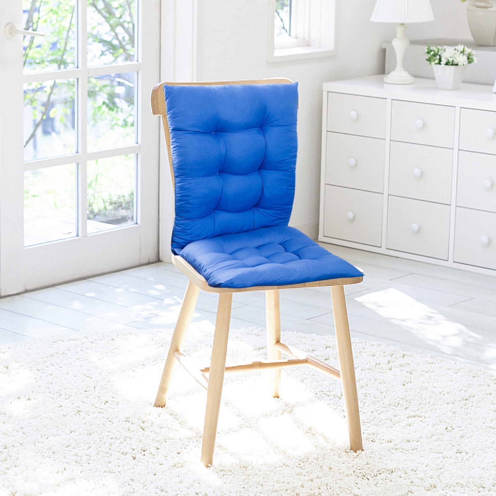 Clearance Sale - Solarium Indoor/Outdoor Rocking Chair Pad Seat And Seatback Cushion Waterproof and Fade-Resistant Patio Chair Cushions, Tufted Chair Pads for Rocking Chair